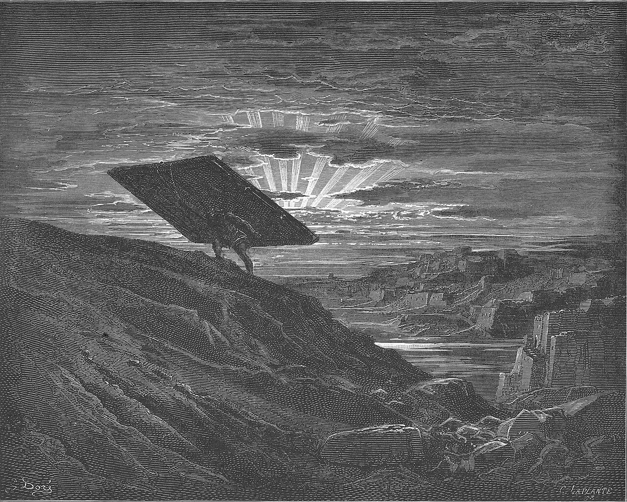 Simson trägt die Tore der Stadt Gaza auf seinen Schultern fort