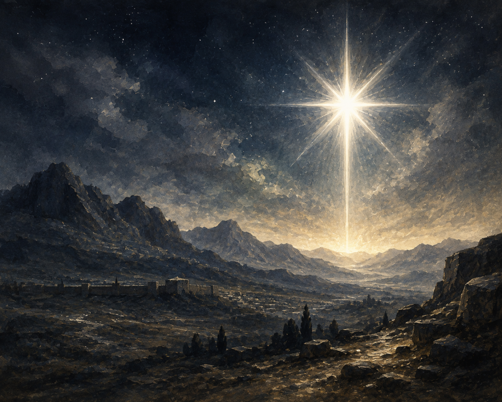 Der helle Morgenstern -- Jesus löst das Versprechen Gottes ein.